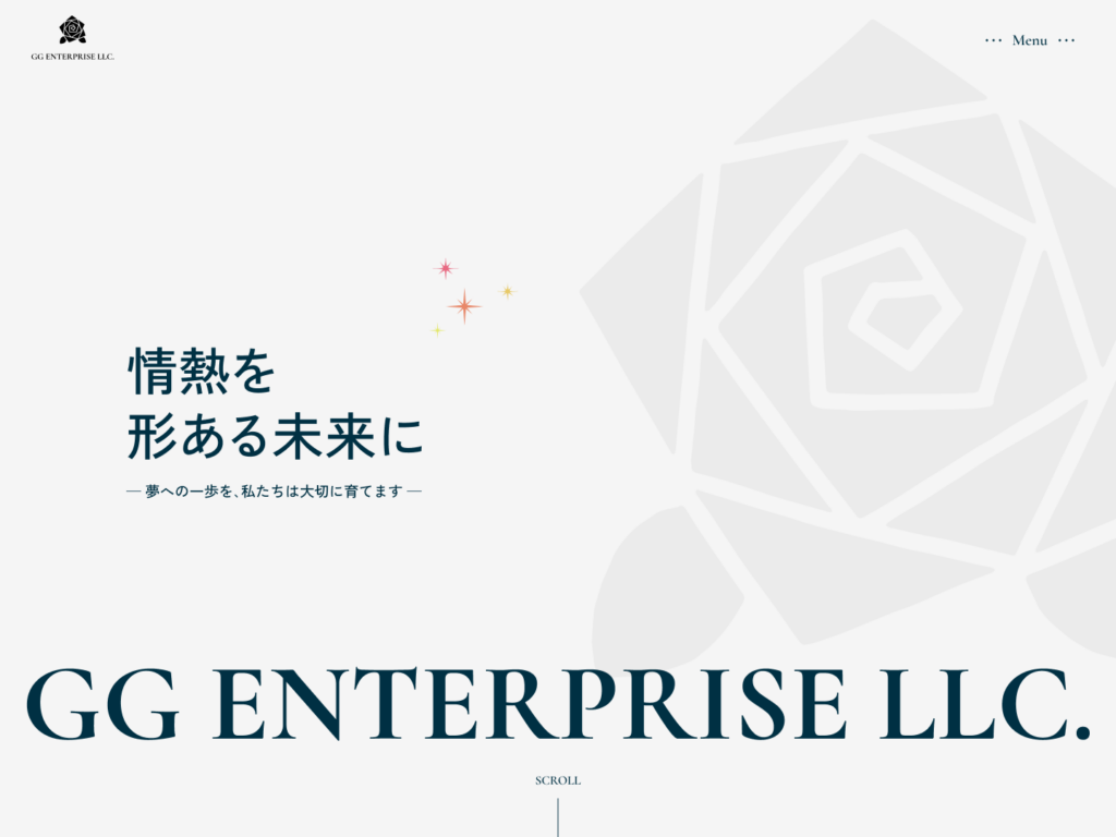 合同会社GG ENTERPRISE LLC. コーポレートサイト